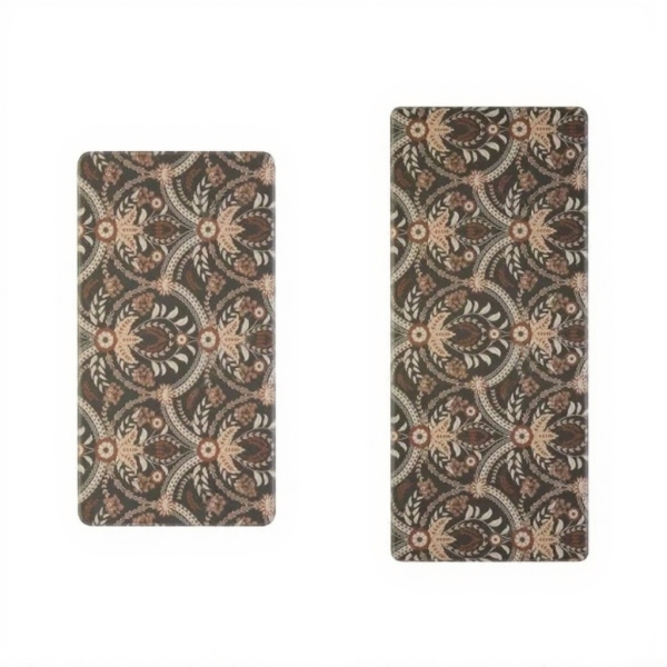 Fleck Splash Round Kitchen Mat